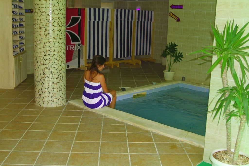 The hot tub